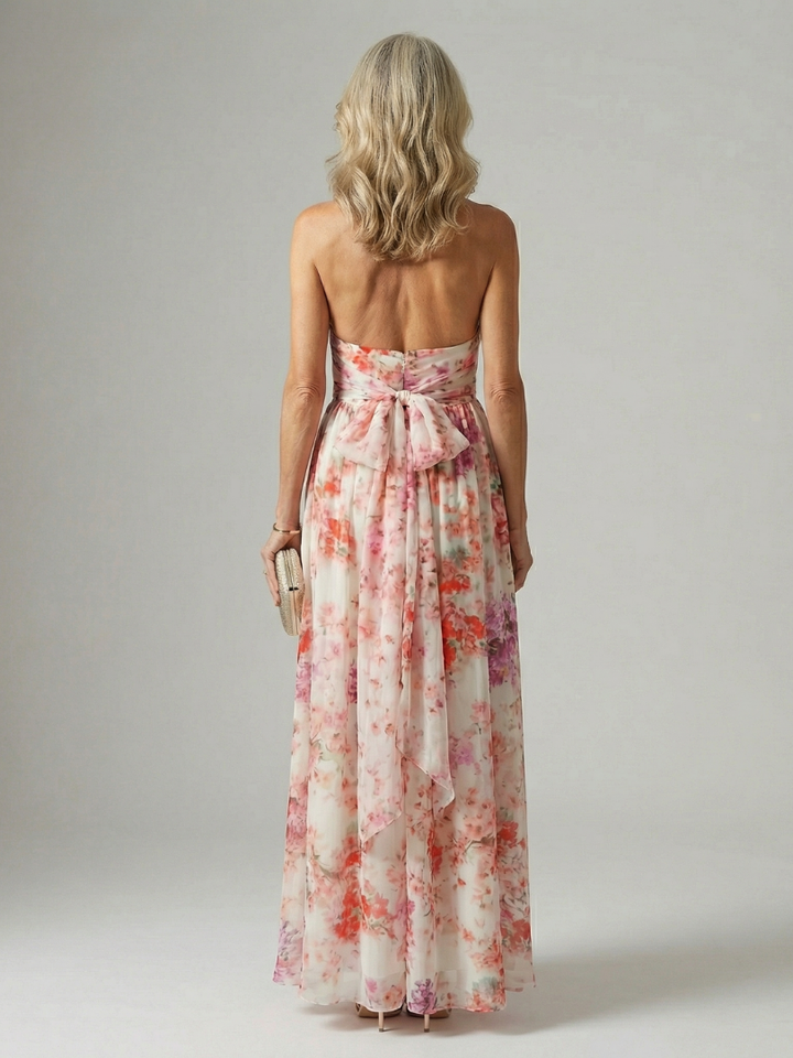 Elyon flowing floral maxi dress