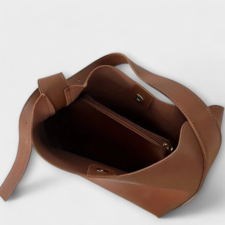 Evelyn – Elegant Leather Shoulder Bag