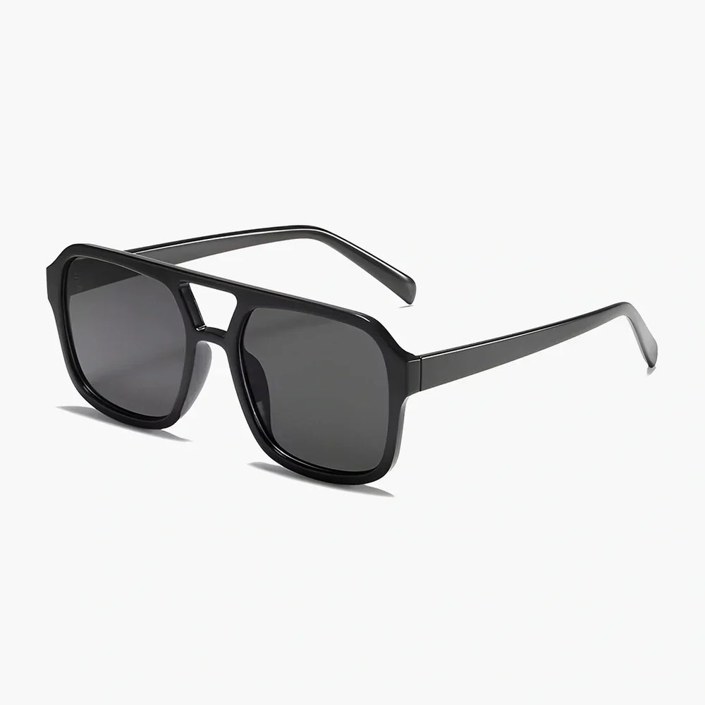 Colleen sleek black frame sunglasses