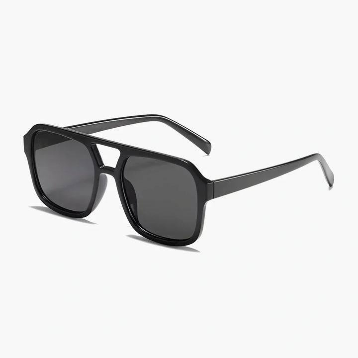 Colleen sleek black frame sunglasses