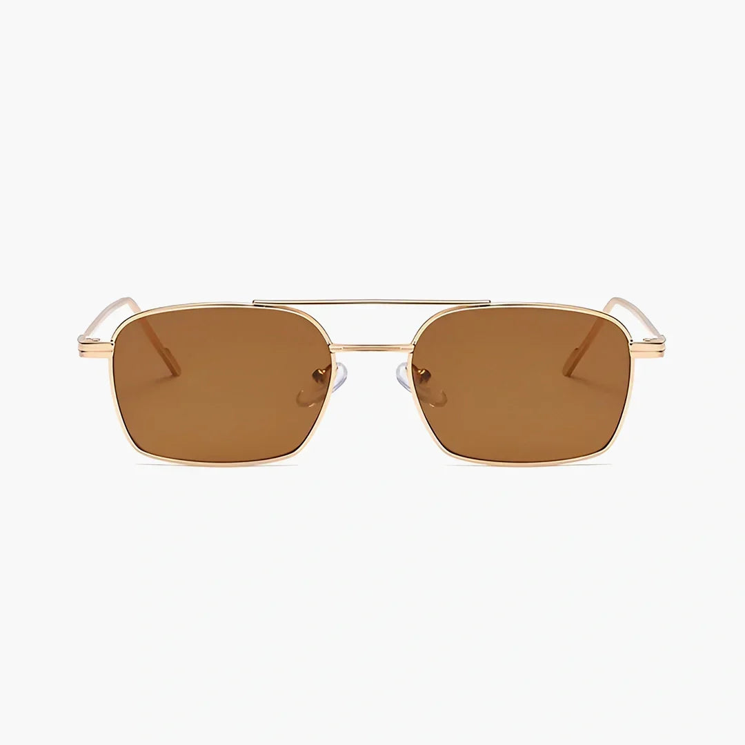 Georgia gold metal frame sunglasses