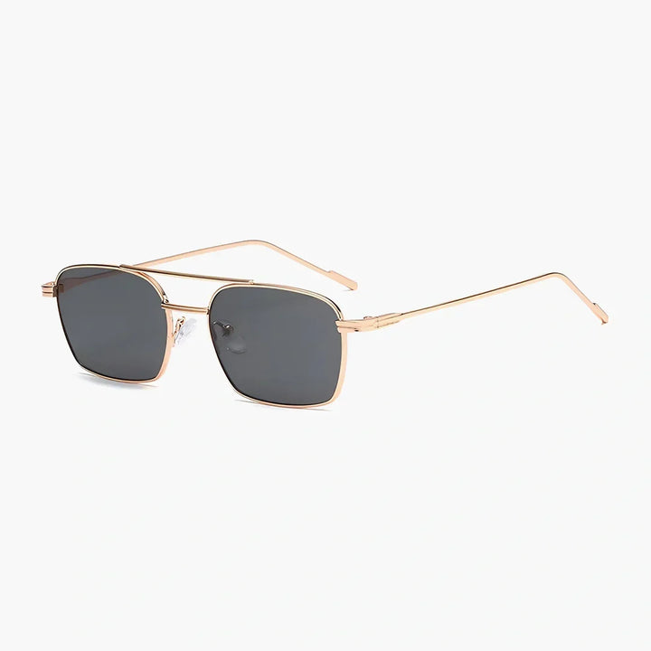Georgia gold metal frame sunglasses