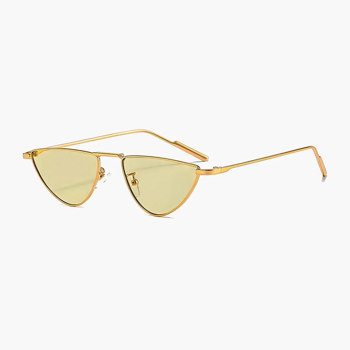 Leanne sharp gold frame sunglasses