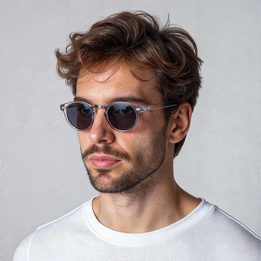 Nerida transparent frame sunglasses