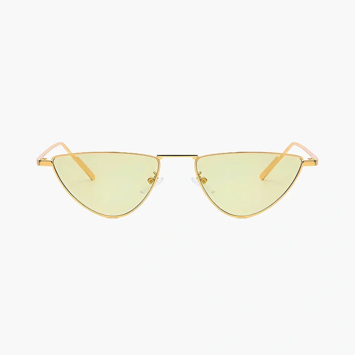 Leanne sharp gold frame sunglasses
