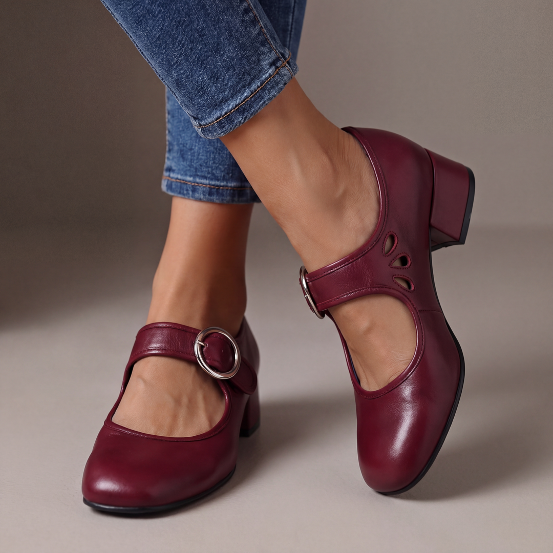 Matilda | Classic Mary Janes with Cushioned Insole