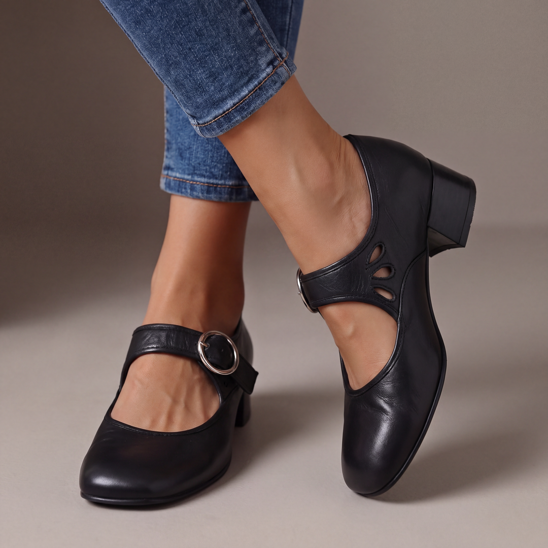 Matilda | Classic Mary Janes with Cushioned Insole